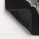 Bat Night Vampire Halloween Wing Flying Mammams Ba Mousepad (Ecke)