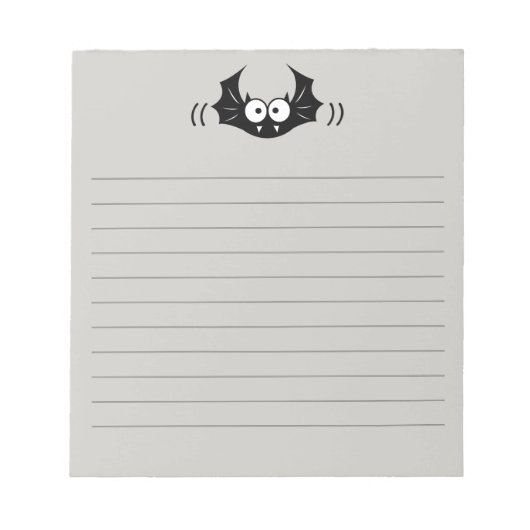 Bat Notepad Notizblock (Vorderseite)