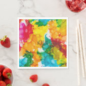 Bat oder Bar Mitzvah Ein Abstrich von Neapel Serviette (Beispiel)