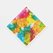 Bat oder Bar Mitzvah Ein Abstrich von Neapel Serviette (Ecke)