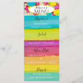 Bat oder Bar Mitzvah Ein kleiner Abstecher zum Men Menükarte (Vorderseite)