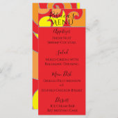 Bat oder Bar Mitzvah im Menü "Style Design Food" d Menükarte (Vorne/Hinten)