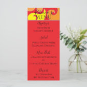 Bat oder Bar Mitzvah im Menü "Style Design Food" d Menükarte (Stehend Vorderseite)