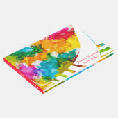 Bat oder Bar Mitzvah Party Farbiges Gästebuch (Ecke)