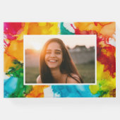 Bat oder Bar Mitzvah Party Gästebuch (Rückseite)