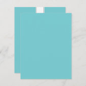 Bat (oder Bar) Mitzvah Reply Cards RSVP Karte (Vorne/Hinten)