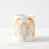 Bat Orange Inv the MUSEUM Zazzle Geschenke Kaffeetasse (Mittel)