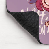 Bat Out of Hell? Nah, nur Mama zu Halloween Mousepad (Ecke)