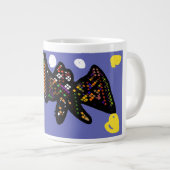 Bat-Patch Halloween Jumbo-Tasse (Vorderseite Rechts)