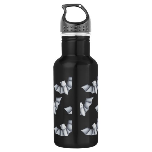 Bat Pattern Edelstahlflasche (Rückseite)