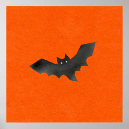 Bat Poster – Dark Atmospheric Design