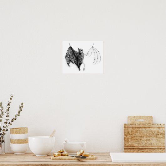 Bat-Probe Poster (Küche)