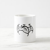 Bat shaped paulownia kaffeetasse (Mittel)
