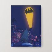 Bat Signal Over Gotham Button (Vorderseite)