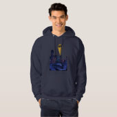 Bat Signal Over Gotham Hoodie (Vorne ganz)