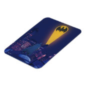 Bat Signal Over Gotham Magnet (Linke Seite)
