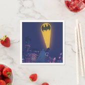 Bat Signal Over Gotham Serviette (Beispiel)