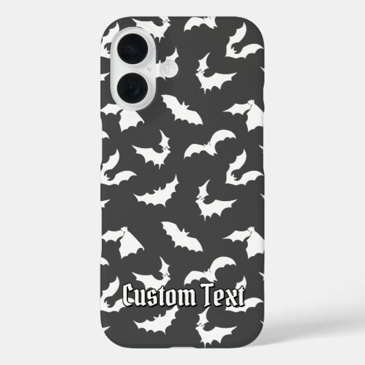 Bat Silhouetten Muster Fall-Mate iPhone Fall Case-Mate iPhone Hülle (Rückseite)