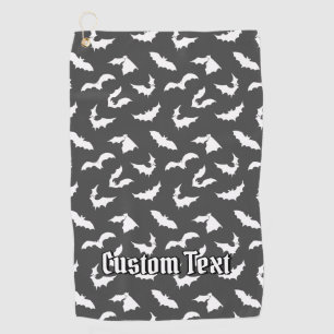Bat Silhouetten Muster Golf Handtuch