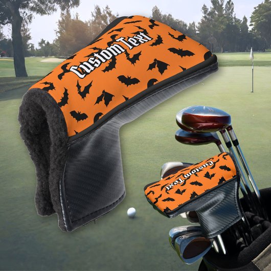 Bat Silhouetten Muster Golf Head Cover Headcover