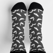 Bat-Silhouetten Muster Socken (Oben)