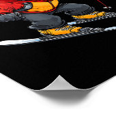 Bat Skier  Poster (Ecke)