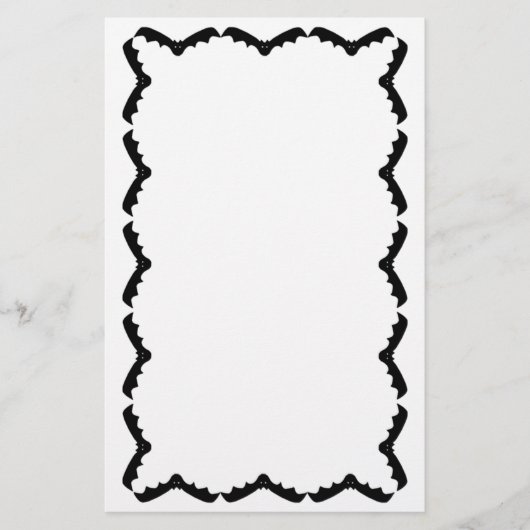 Bat Stationery Briefpapier (Vorderseite)