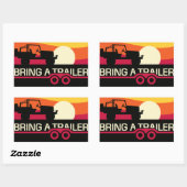 BaT Sunset 4x4 Aufkleber (Blatt)