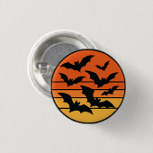 Bat Sunset Button (Vorne & Hinten)