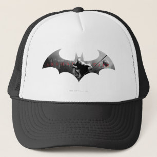 Bat Symbol für Arkham City Truckerkappe