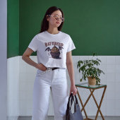 Bat-tercup Funny Halloween Cupcake Food Pun T-Shirt