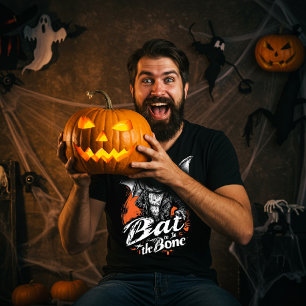 Bat to Bone - Funny Cool Bat Halloween T-Shirt
