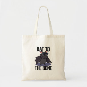 Bat to the Bone Funny Animal Puff Tragetasche