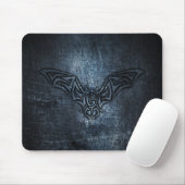 Bat Tribal Steel Metallic Mousepad (Mit Mouse)