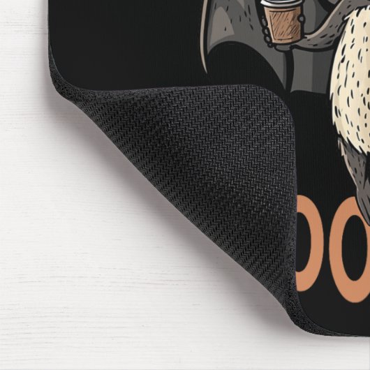Bat und Boo-jee Boujee Halloween Kostümtrick oder Mousepad (Ecke)