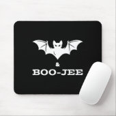Bat und Boo-jee Boujee Halloween Kostümtrick oder Mousepad (Mit Mouse)