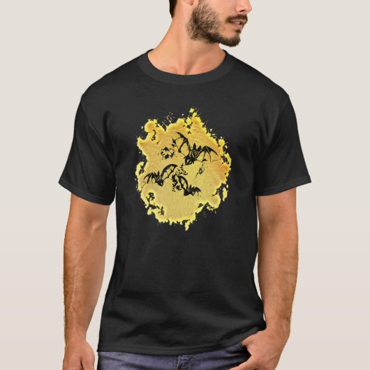 Bat Vampire Halloween Bats T-Shirt (Vorderseite)
