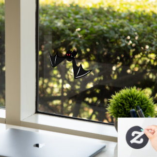 Bat Window Clying v3 Fensteraufkleber