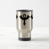 Bat Wing Ankh Reisebecher (Mittel)