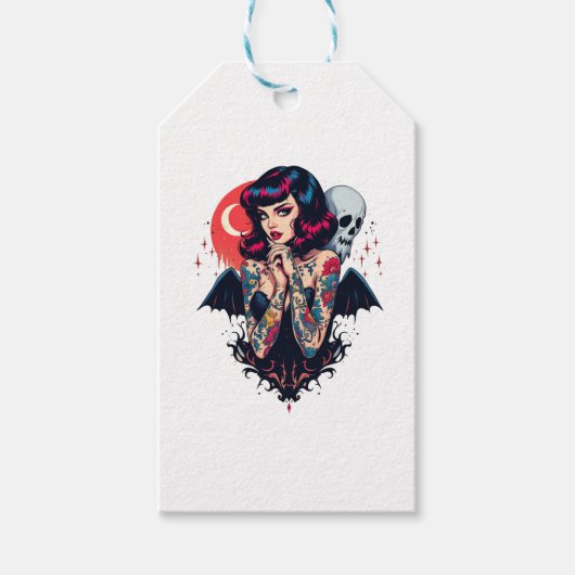 Bat Wing Beauty Geschenkanhänger (Vorderseite)