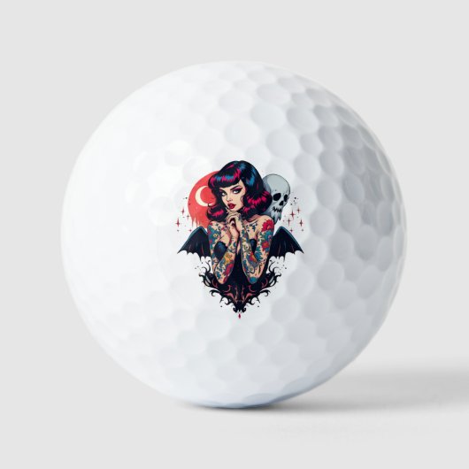 Bat Wing Beauty Golfball (Vorderseite)