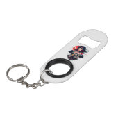 Bat Wing Beauty Mini Flaschenöffner (Vorderseite Schrägansicht)