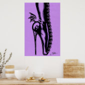 Bat Wing Boot Poster (Küche)