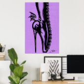 Bat Wing Boot Poster (Heimbüro)