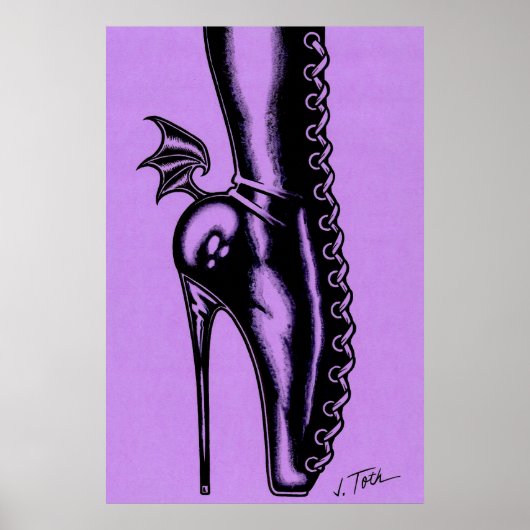 Bat Wing Boot Poster (Vorne)