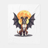 Bat Wings Boxer Fleecedecke (Vorderseite)