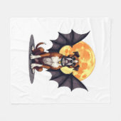 Bat Wings Boxer Fleecedecke (Vorderseite (Horizontal))