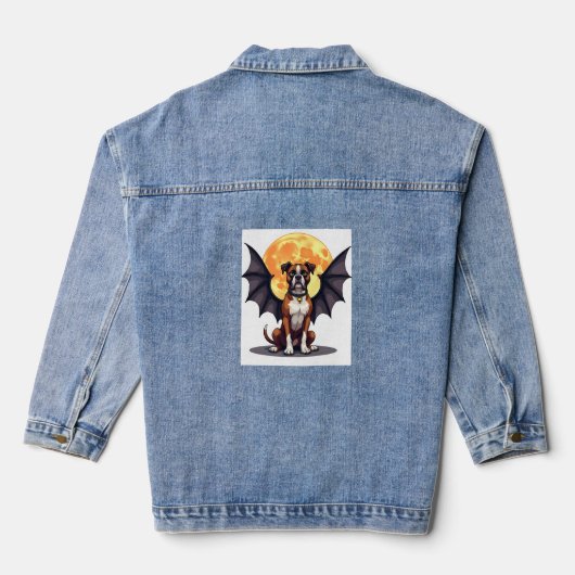 Bat Wings Boxer Jeansjacke (Rückseite)