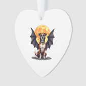 Bat Wings Boxer Ornament (Vorderseite)
