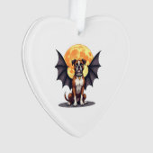 Bat Wings Boxer Ornament (Vorderseite)